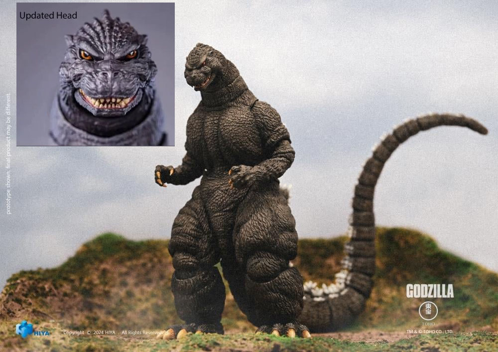 Hiya Toys Godzilla vs King Ghidorah (1991) Godzilla Hokkaido Version Action Figure